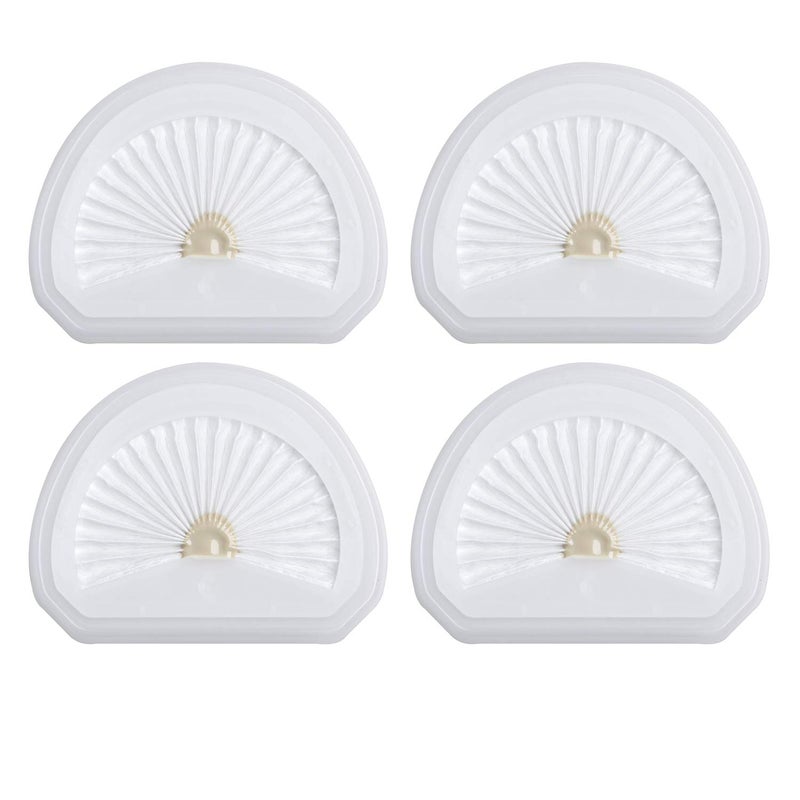 Laukowind 4Pack VLPF10 Replacement Filters Compatible with Black and Decker Hand Vacuum Filter Model # HLVA320J00 HLVA315j & N575266 - Image 1